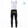 Completo Maglia ML + Pantaloncino con bretelle ML 2020 Team Jumbo-Visma Winter Invernale N001